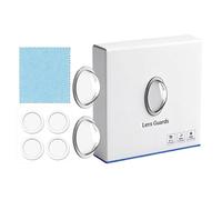 View Camera Cover, Protective Backup Sticker, 2 Piece Adhesive Rain Shield, Transparent Safety Maintenance Film, Modern Vehicle Style Design, Cover for Driver Suv Rv Sedan Truck Parking