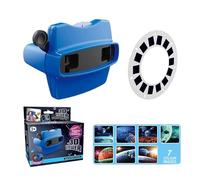 View Finder - ABS 13.5x7.5x9.4cm | 3D Retro Slide Educational Toy | Portable Interactive Projector Dinosaur Learning Viewer For Kids Boys Classroom Home Preschool Bedroom Birthday Christmas