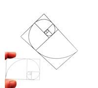 View Finder Per Disegno, Composizione View Finder | Strumento Artistico Mirino Mirino Rapporto Aureo,Righello Acrilico, Strumento Di Composizione Del Triangolo D'oro Per Designer Architetto
