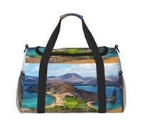 View of Two Beaches, borsa sportiva da donna, borsa da viaggio da uomo, borsa da viaggio per uomo, borsa da viaggio da donna, borsa sportiva da palestra