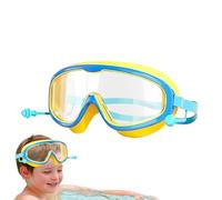 View Sweming Goggles - Bicchieri da nuoto a prova di perdite, nessun design del ponte del naso per una visione chiara, comodi occhiali da piscina per spiaggia, immersioni e nuoto, le ve