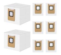 VIEWALL Confezione da 8 sacchetti compatibili con aspirapolvere robot Eufy E25 Omni/E28 Omni/C28, sacchetti di ricambio a 4 strati monouso E25