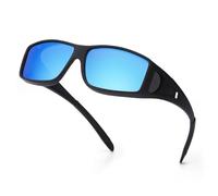 VIEWBETTER Occhiali da sole da uomo polarizzati con protezione UV avvolgenti a scatto per la guida con clip di supporto