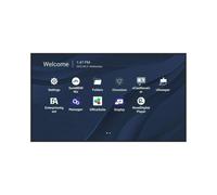 Viewsonic CDE5530 pannello di visualizzazione a parete nero - Nouvo