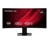 ViewSonic VG3419C 34" VA Monitor, 3440 x 1440 UWQHD, 120Hz, 3ms