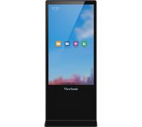 Viewsonic EP5542T visualizzatore di messaggi Design totem 139,7 cm (55") LED 450 cd/m² 4K Ultra HD Nero Touch screen Android 8.0