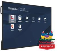 Viewsonic CDE8614-2C visualizzatore di messaggi Pannello piatto per segnaletica digitale 2,18 m (86") LCD Wi-Fi 500 cd/m² 4K U