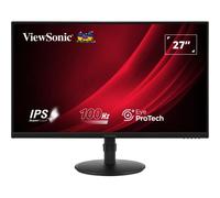 ViewSonic VA2708-HDJ Monitor 27 Pollici Full HD, 100Hz, IPS, 99% sRGB, Altezza Regolabile, HDR10, HDMI, VGA, DP, Senza Sfarfallio, Garanzia di due anni