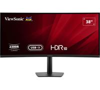 Viewsonic va3820c 38 uwqhd+ 21:9 monitor curvo con hub usb-c