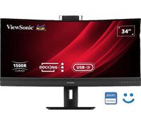 VIEWSONIC VG3457CV Monitor, 34 ", UWQHD, 3440 x 1440 pixels, tempo di risposta 5 ms, refresh rate 100 Hz