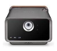 ViewSonic X10-4K UHD Short Throw Smart Portable LED Proiettore con Dual Harmon Kardon Speakers - Metallic Charcoal