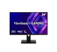 ViewSonic XG24G1 Monitor Gaming 180 Hz, 24 Pollici, 1 ms MPRT, Compatibile con G-Sync, Pannello IPS, HDR 10, Regolabile in Inclinazione e Altezza, Senza Cornice, HDMI 2.0 x 2, DisplayPort