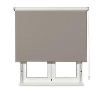 VIEWTEX TTenda a Rullo Opaca Termica/Oscurante Solpor Marrone 120x250 cm