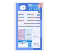 Viewzio Digital Calendar Pro: 24 pollici Wall Touch Screen Chore Chart Personalizza Dashboard Android Tablet Calendario intelligente digitale per pianificatore pasti in famiglia Supporto tramite App