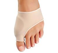 Viexpand 3 Pezzi Calzini per Alluce Valgo,Divaricatore Alluce Valgo In Silicone,Protezione Dita Piedi,Supporto Protezione,protettore AlluceValgo,Correzione e Protezionedell'Alluce(Colore pelle)