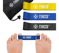 Viexpand 3 Pezzi Kit Alluce Valgo Correttore, per Rilassareper Allenarsi e Ridurre il Disagio dell'Alluce,Correttore Separadita,Separatore Dita Piede Elastico Valgo Rimedi,Unisex