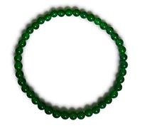 Vifaleno Giada braccialetto, giada Malasya, naturale, verde, cerchio, 4mm