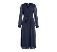 Vifalia V-Neck L/S Midi Dress - Noos/Dc, Blazer Blu Marine, 46