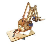 VIFER Kit braccio robotico - Braccio meccanico in legno fai da te kit robotica per Arduino RaspberryPi
