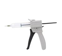 VIFER Pistola per Colla Epossidica 30 ml Pistola per Colla Strumento Manuale in Plastica per Impugnatura a Tubo Singolo per Spremere Erogatore Manuale della Pistola per Colla