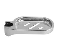 VIFER Sapone supporto del piatto doccia regolabile Perno di scorrimento pratico Bagno ABS gadget, Foro diametro 25 millimetri