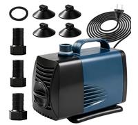 VIFERR 60 W silenziosamente piccola pompa sommersa 4000L/h per acquari, stagno, fontane