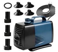 VIFERR 85 W silenziosa piccola pompa sommersa 5000L/H pompa sommersa per acquari, laghetti, fontane, idroponica