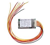 VIFERR BMS 36V 10S 30A Cell 18650 Protezione della Batteria della Scheda di Protezione Cella Agli Loni di Litio PCB BMS con Funzione di Bilanciamento Sovraccarico