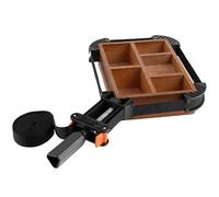 VIFERR Morsetto ad Angolo Regolabile 4m Morsetto per Cinghia Cricchetto Multifunzione Cinturino a Cricchetto con Fascetta a 4 griffe per Cornice in Legno Cassetto Cassetti