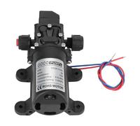 VIFERR Pompa Autoadescante 12V DC 70W Pompa Acqua ad Alta Pressione 0.9Mpa 6L/Min Pompa Autoadescante a Membrana ad Alta Pressione per Caravan Campeggio Barca Giardino Auto