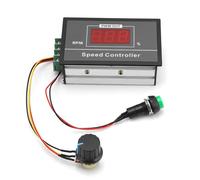 VIFERR Regolatore di Velocità del Motore DC 6-60V 12V 24V 36V 48V 30A PWM Regolabile Display Digitale Controllo Velocità Motore con Avviamento Stop Interruttore