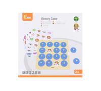 Viga gioco di memoria Montessori - indovina le immagini, 10 carte
