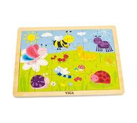 Viga Holzern Insetti Puzzle