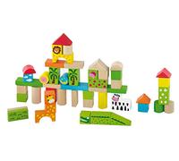 VIGA New Classic Giocattoli-Giochi di Costruzioni per Bambini 50 Parti (805), 50286
