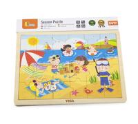 VIGA puzzle in legno estate - 24 pezzi
