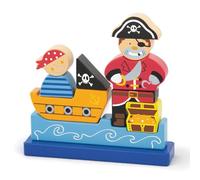 VIGA Toys-Magnetic 3D Puzzle-Pirate, 2-2 mpz, 50077