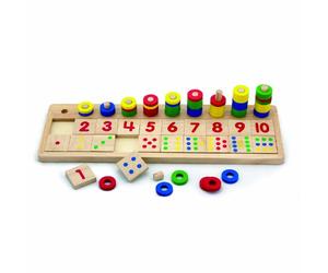 Viga Toys - Orologio Puzzle