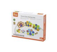 VIGA Toys-Peacock Colour Matching Game, taglia unica, 44660