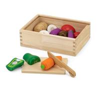 VIGA Toys - Set da taglio - pane serale, Multicolore