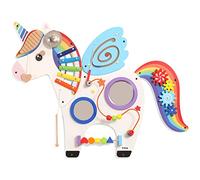 VIGA Toys Wall Activity Panel Unicorn, 836 x 668 x 95mm, 44654