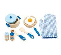 VIGA50115 - Set da cucina in legno per bambini, Blu