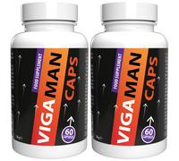 Vigaman Caps - 120 Capsule (2x 60 Capsule), Confezione da 2 - IT