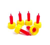 VIGAN 100PCS mangiatoie per animali pecore capezzolo mammifero in silicone ciuccio attrezzature per l'alimentazione