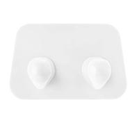 VIGAR APPENDOLO Multiuso Doppio Gancio Compact Grigio Chiaro, 11,6 x 7,5 x 7,5