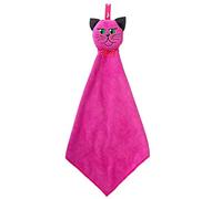 VIGAR Asciugamani in Microfibra per Cucina, Poliuretano, Rosa, 38x38x0,4 cm