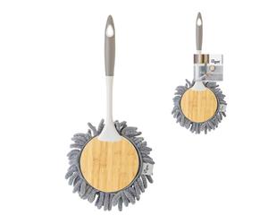 VIGAR Bamboo accorgendo, Materiale: ABS, in Microfibra, Grigio, Dimensioni: 18 x 10 x 36 cm