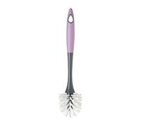 VIGAR Spazzola per lavastoviglie in vetro magenta, materiale: PP, TPR e nylon, 6 x 6 x 27,5 cm