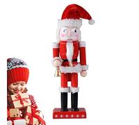 Vigcebit Schiaccianoci di Natale - Schiaccianoci in legno - Schiaccianoci da collezione per forniture festa di Natale