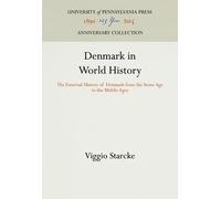 Viggio Starcke Denmark in World History (Copertina rigida)