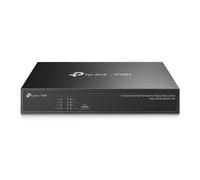 TP-Link VIGI NVR1004H-4P Videoregistratore di rete (NVR) Nero